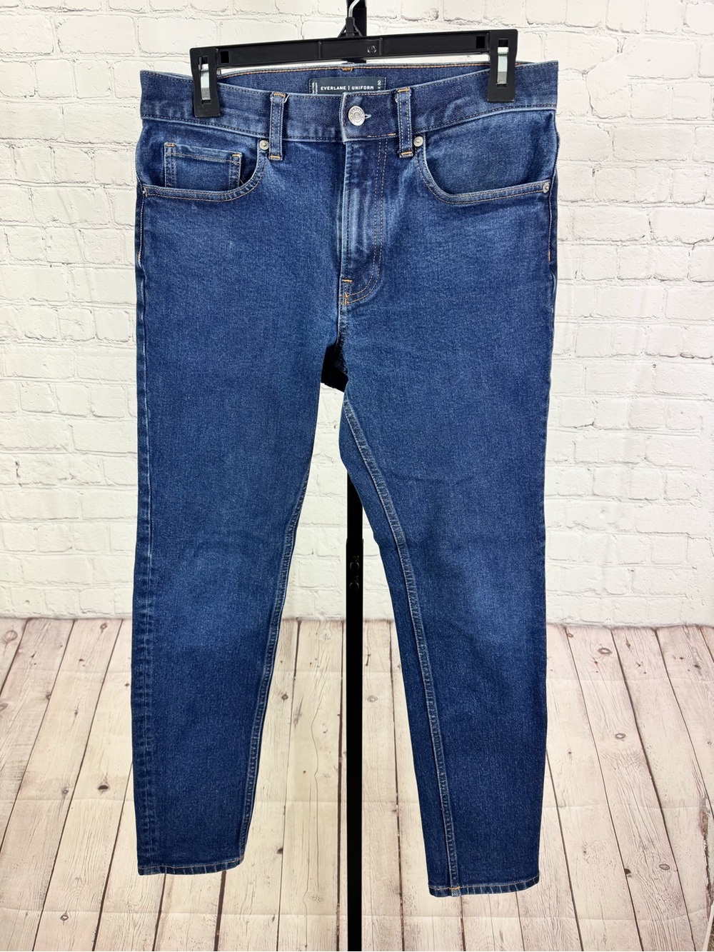 Everlane Uniform Indigo Skinny Style Jeans Size 30X30 Mens